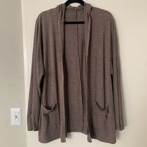American Eagle Soft & Sexy Fawn Brown Cardigan
